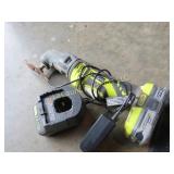 Ryobi cut off saw w battery & charger 18V