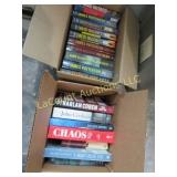 assorted paperback books Patterson Baldacci