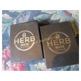 2 Herb Master herb tobacco presses