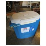 Coleman chiller cooler on wheels