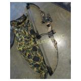 Bear Shur-Hit hunting compound bow w camo case