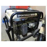 Sportsman generator 7500 surge watt  on wheels