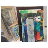 assorted wall decor framed prints