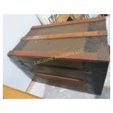 vintage trunk leather handles