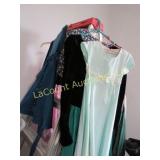 all hanging clothing girls dresses womens shirts