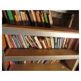 bottom 3 shelves assorted books