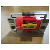 vintage transformers tape player w tape