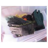 assorted gloves