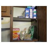 all nooodles ans misc in cabinet