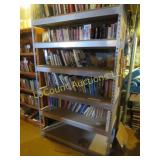 shelving unit good condition in basement