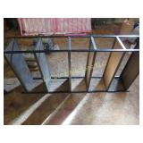 metal storage shelving unit