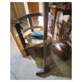 wood spliting station maul wedges