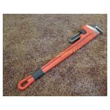 huge Ridgid  pipe wrench