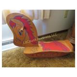 vintage rocking horse