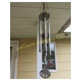 nice wind chime with wolf clanger