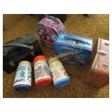 vintage lunch boxes Masters of Universe thermoses