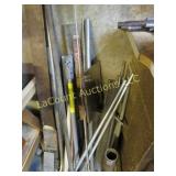 assorted pipes metal wire