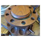 pipe holder w glass jar 1 pipe 1 pipe head