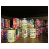 huge amount canned food