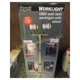 NEW Regent 1000 watt work light w stand