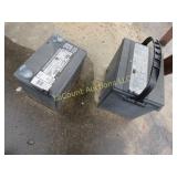 2 used batteries for recycling