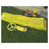 kids plastic slide swing  ride on toy