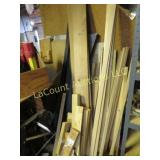all leaning lumber wood
