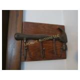unique hammer hooks key belt holder