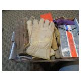assorted gloves & cotter pin assortments