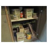 all nails in cabinet