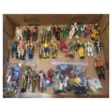 vintage GI Joe figures assorted