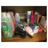 bathroom supplies new shampoos razors floss