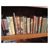 shelf of shelf kids vintage books