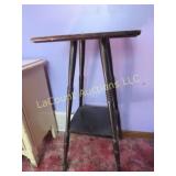 antique side accent table
