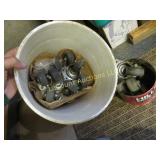 pail & can of casters