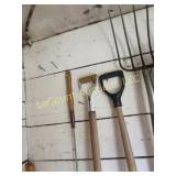 pitch fork shovels