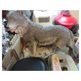 wolf statue misc decor tins cans of air