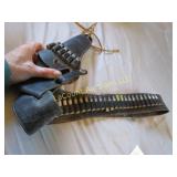 .38 Special rounds ammo belt full
