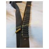 44 Rem Mag rounds ammo belt full