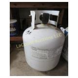 propane gas tank empty