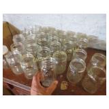 many canning jars w case new lids