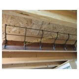 antique pullman train coat hat rack
