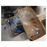 large light bulbs large glass beaker type bottles