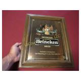 Heineken beer mirror