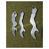 3 vintage bottle openers women mermaid Grafs