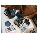 Canon T50 camera flash lenses