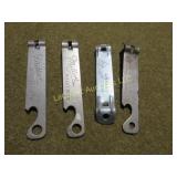 vintage beer bottle openers Miller Blatz
