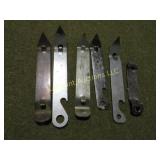 assorted vintage bottle openers Schlitz