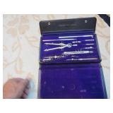 Frederick Post drafting drawing set