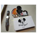 mickey mouse watches one new in box